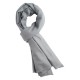 Hellgraues twillgewebtes Pashmina-Tuch