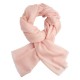 Zartrosa Jacquard Pashmina Schal