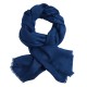 Dunkelblauer Jacquard Pashmina Schal