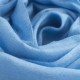 Hellblauer Pashmina Schal aus Kaschmir und Seide
