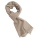 Kaschmir Tuch in beige/weiß Melange