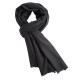 Pashmina-Tuch aus Kaschmir in der Farbe Holzkohle