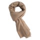 Sandfarbig Pashmina-Tuch aus Kaschmir
