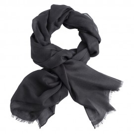 Pashmina-Schal in der Farbe Holzkohle