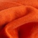 Orange Seidenstola in gebürsteter Seide