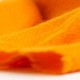 Kleiner Kaschmir-Tuch in Orange