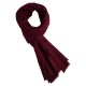 Rotbraunes twillgewebtes Pashmina-Tuch