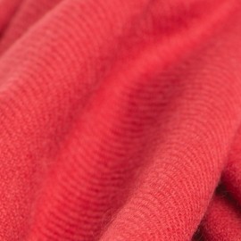 Rubinrotes twillgewebtes Pashmina-Tuch