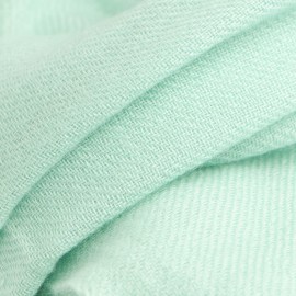 Mintgr&uuml;nes twillgewebtes Pashmina-Tuch