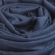 Marineblauer Pashmina Schal aus Kaschmir und Seide
