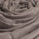 Mausgrauer Pashmina Schal aus Kaschmir und Seide