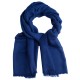 Dunkelblauer diamantgewebter Pashmina-Schal