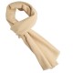 Beigefarbenes twillgewebtes Pashmina-Tuch