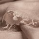 Taupegrauer extra großer Schal aus Kaschmir