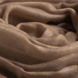 Mausgrauer extra großer Schal aus Kaschmir 200 x 140 cm