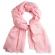 Hellrosa Jacquard Pashmina-Schal