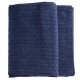 Indigo Strickdecke aus Merino und Kaschmir