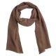 Kleines taupe-farbenes Kaschmir-Tuch