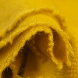 Curry gelber Kaschmirschal