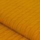 Curryfarbene Kaschmir-Decke