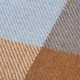 Handgewebtes kariertes Plaid aus Kaschmir und Wolle