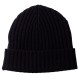 Schwarze Kaschmir Beanie
