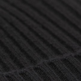 Schwarze Kaschmir Beanie