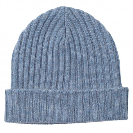 Taubenblaue Kaschmir Beanie