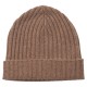 Taupegraue Kaschmir Beanie