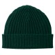 Flaschengrüne Kaschmir Beanie