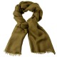 Dunklem Olivgrüner, diamantgewebter Pashmina-Schal