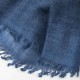 Kaschmirschal im blauem Spritzmuster