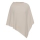 Marinblauer Kaschmir Poncho