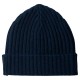 Marinblaue Kaschmir Beanie