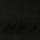 Schwarzer Pashmina-Schal in 2-Lagen-Leinwandbindung