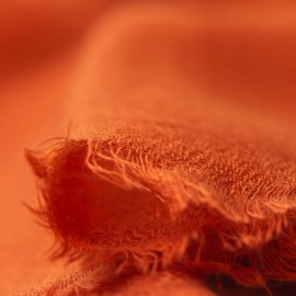 Sienafarbener, diamantgewebter Pashmina-Schal