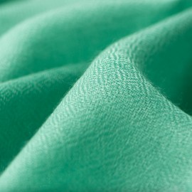 Seegr&uuml;ner, diamantgewebter Pashmina-Schal