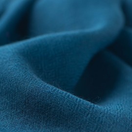 Marineblauer, diamantgewebter Pashmina-Schal