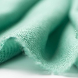 Seegr&uuml;ner Pashmina-Tuch aus Kaschmir