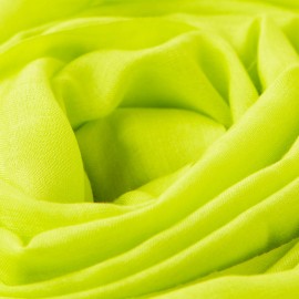 Lindgr&uuml;ner Pashmina-Schal aus Kaschmir und Seide