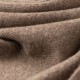 Dreieckiger Kaschmirschal in Taupe