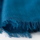Ozeanblauer Pashmina-Schal aus Kaschmir und Seide