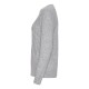 Kaschmirpullover grau meliert