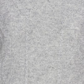 Kaschmirpullover grau meliert