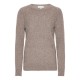 Kaschmirpullover beige meliert