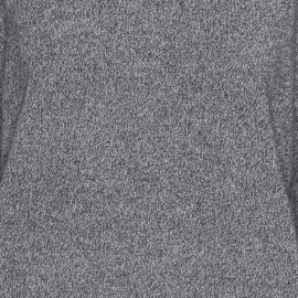 Grau melierte Kaschmir Hoodie