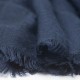 Marineblauer, jacquardgewebter Schal mit Paisleymuster