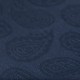 Marineblauer, jacquardgewebter Schal mit Paisleymuster