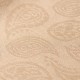Beiger Kaschmirschal mit Paisleymuster