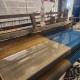 Karierter Kaschmirschal in Blau und Gelb